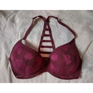 5/$25 32DD Pink Victoria's Secret Lined Perfect Coverage Bra RN54867 Padded